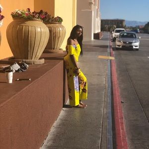Yellow Jumpsuit